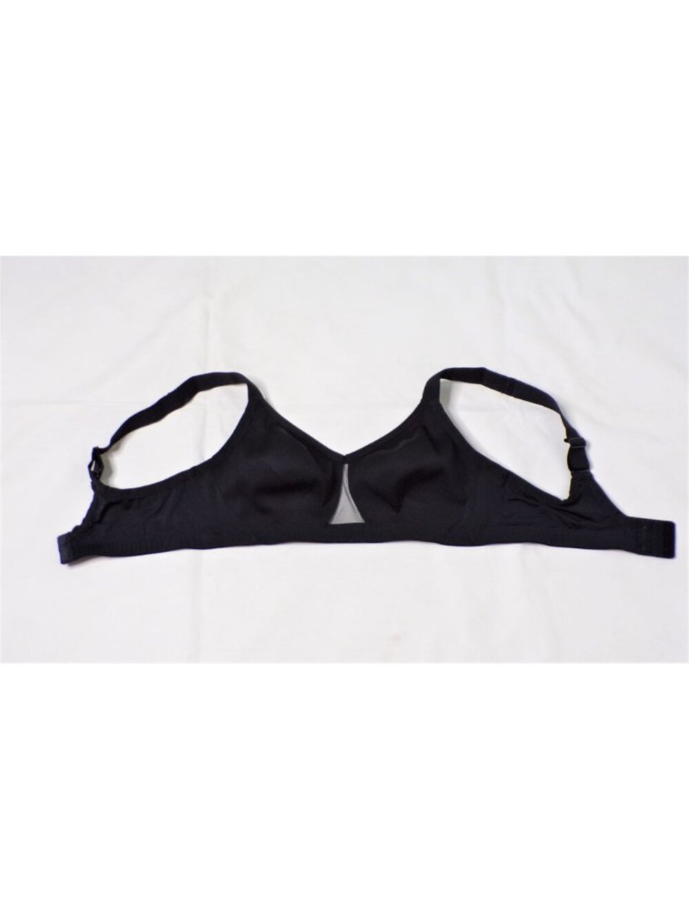 🆕NATORI Aria Full Fit Wireless Non-Padded Bra 34C Black #735275 - Picture 7 of 10